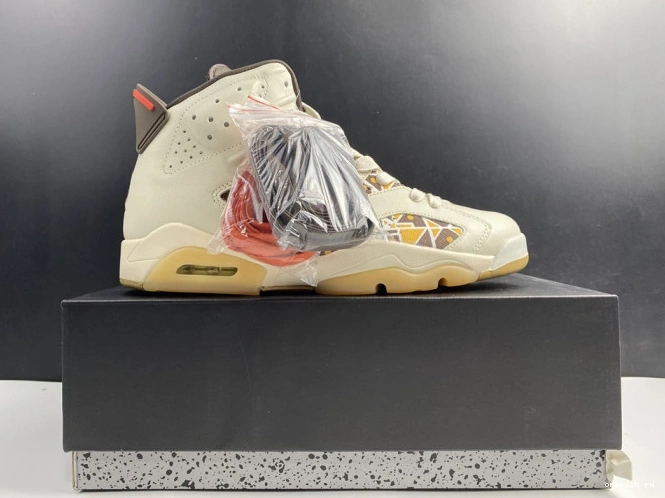 Rep Onekick Jordan (2020) CZ4152-100 Brown Sail 6 AIR Quai54 Retro 0810